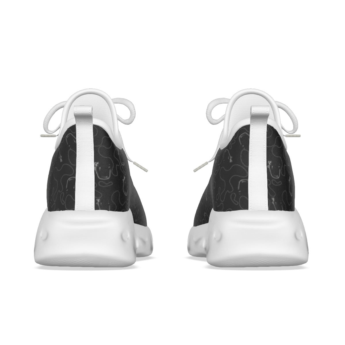 Black and white Camo Capy shoes